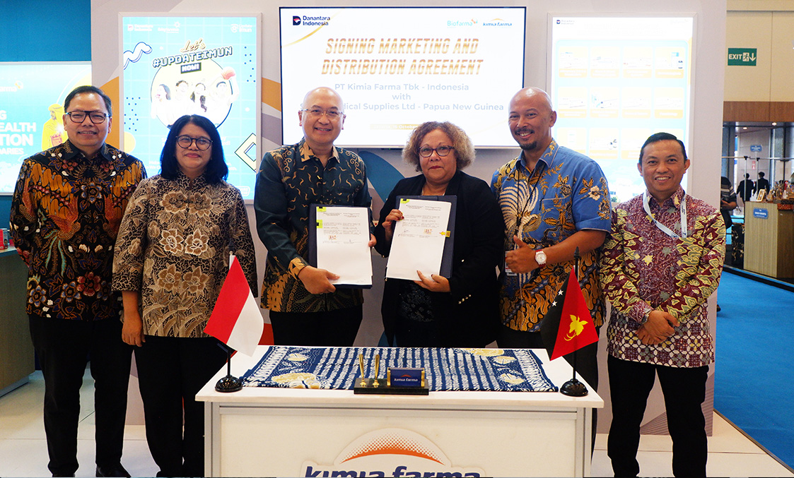 Kerja Sama Distribusi Ekspor ke Papua Nugini