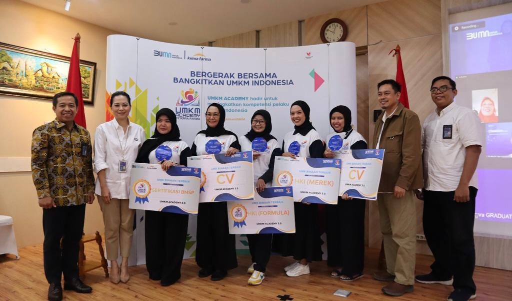 Graduation UMKM Academy 3.0 Kimia Farma